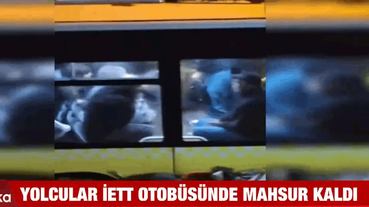 SON DAKİKA I İçi suyla dolan İETT otobüsünde can pazarı: Yolcular mahsur kaldı!