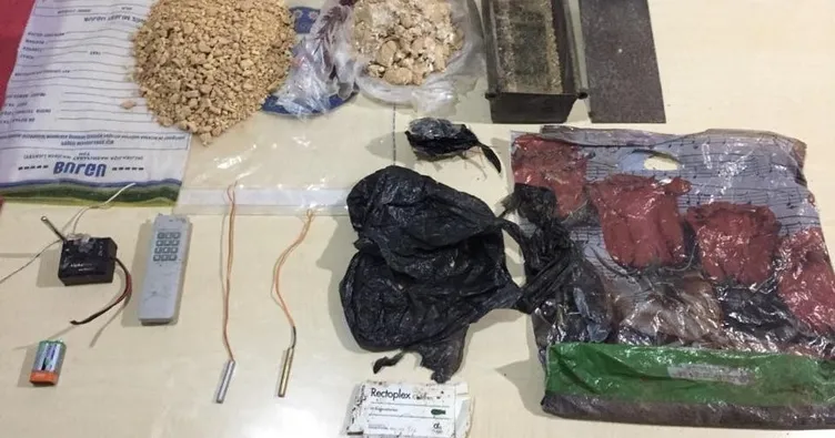 Afrin’de toprağa gömülü EYP ele geçirildi