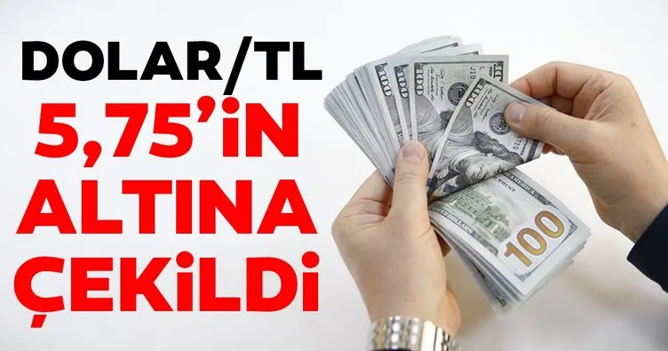 Dolar/TL, Erdoğan-Trump görüşmesinin netleşmesiyle 5.75’in altında