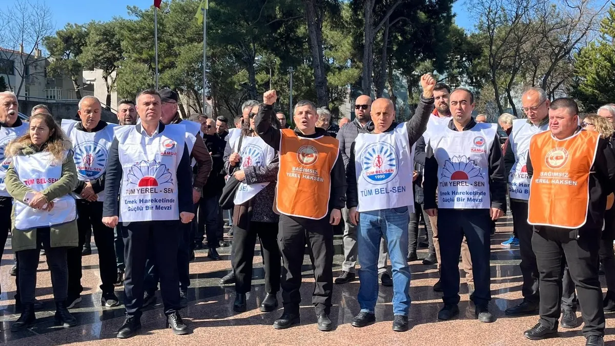 Buca Belediyesi’nde sabır taştı! Memurlar iş bıraktı… Buca Belediyesi’nde sabır taştı! Memurlar iş bıraktı…