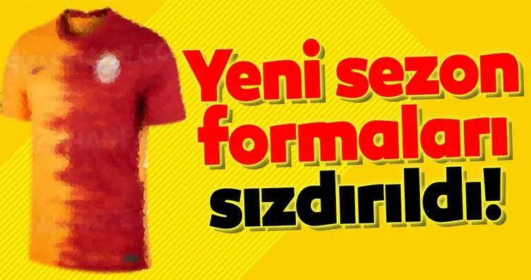 Galatasaray’ın 2020-2021 sezonu formaları sızdırıldı!
