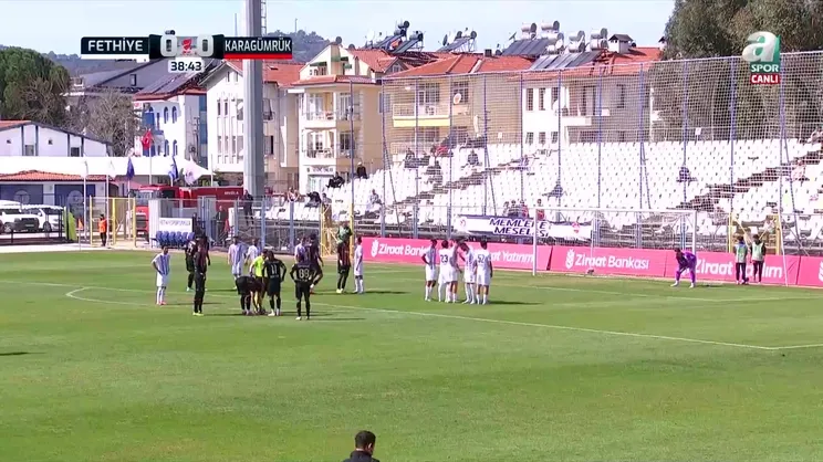 GOL | Fethiyespor 0-1 Mısırlı.com.tr Fatih Karagümrük