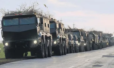 AA: Rus konvoyu Donbass’a ilerliyor