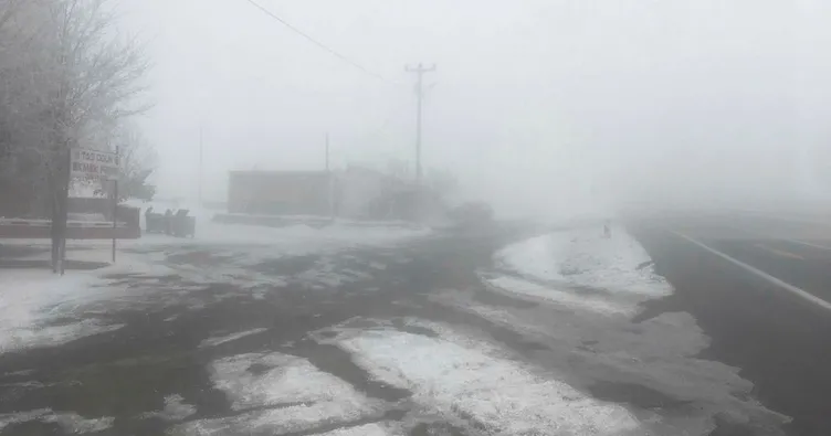 Güroymak’ta yoğun sis