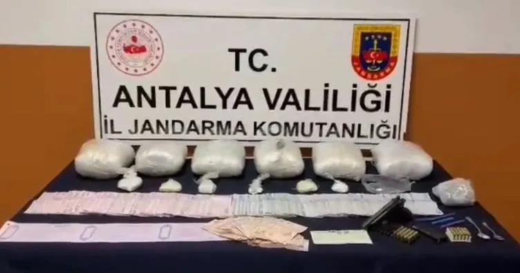 Alanya’da uyuşturucu operasyonu