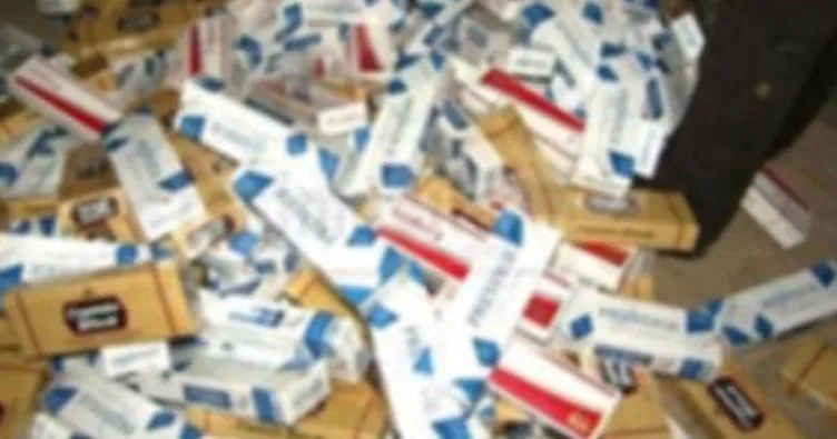 Van’da 19 bin paket kaçak sigara ele geçirildi