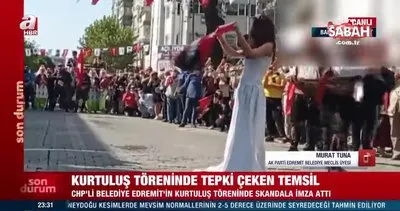 Zincire vurulan Türk kadını temsili: O anlara tepki gösteren Murat Tuna A Haber’e konuştu | Video