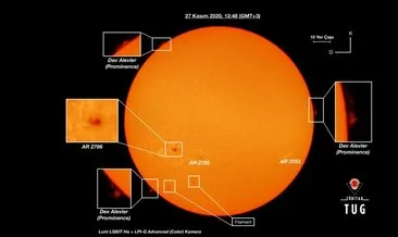 TÜBİTAK ilk defa görüntüledi! Dünya’dan daha büyük: Güneş adeta sinirleniyor...