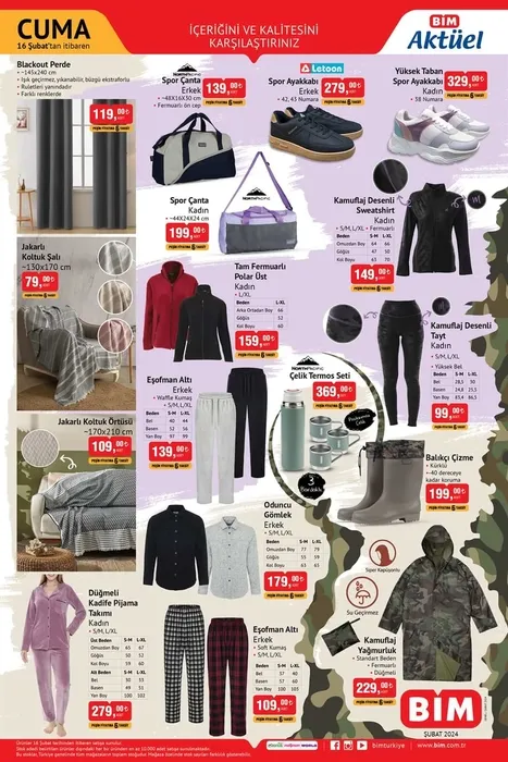 BİM AKTÜEL 16 ŞUBAT LİSTESİ ? Bim'de bu hafta hangi ürünler var? Cuma gününe özel indirim fırsatları raflarda olacak!