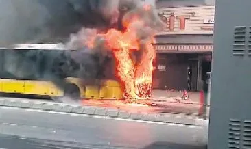 Yine İETT yine kaza yine yangın #istanbul