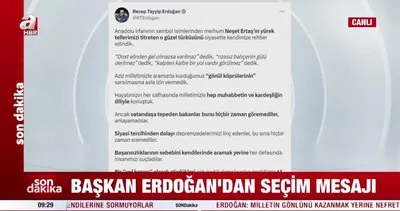 Başkan Erdoğan’dan seçim mesajı: Bu kibir abidelerine hep beraber ’yeter’ diyeceğiz | Video
