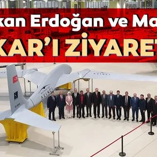 Erdoğan ve Mahathir Baykar'ı ziyaret etti