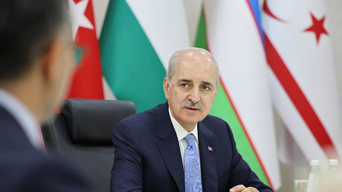 TBMM Başkanı Numan Kurtulmuş TÜRKPA ziyaretinde