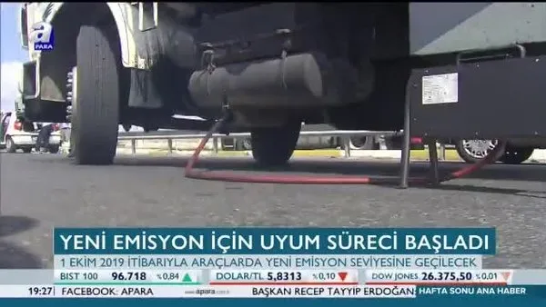 Araçlarda emisyon seviyeleri değişiyor