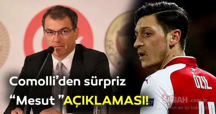 Fenerbahçe’de Comolli’den sürpriz Mesut Özil açıklaması! İşte o sözler...