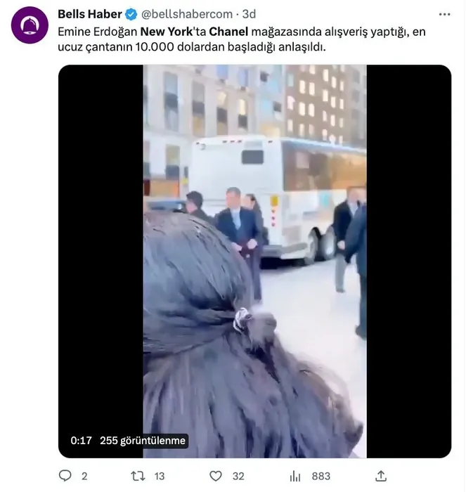 FETÖ’cülerden yeni yalan! Emine Erdoğan'ın Central Park ziyaretini alışveriş gibi gösterdiler