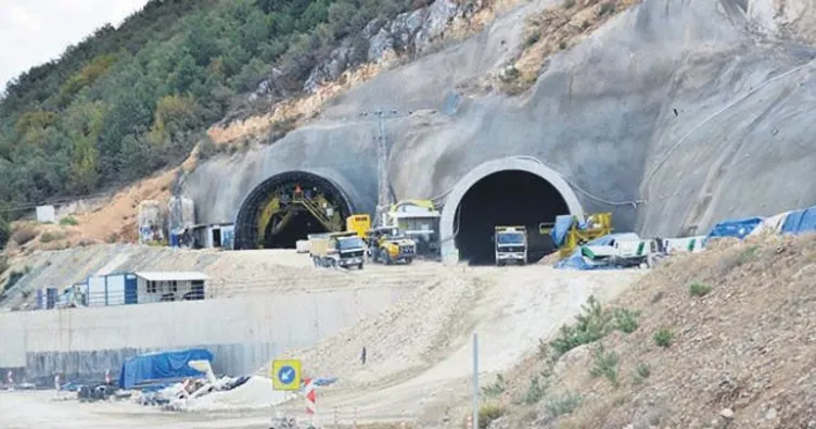 Kırkdilim üç tünelle geçilecek
