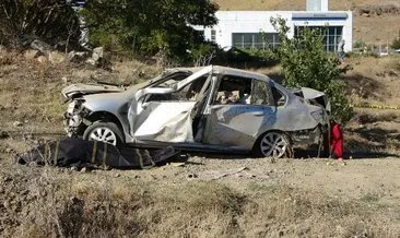 Yozgat’ta kontrolden çıkan otomobil şarampole devrildi: 1 ölü, 1 yaralı #erzincan Yozgat’ta kontrolden çıkan otomobil şarampole devrildi: 1 ölü, 1 yaralı #erzincan