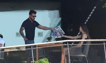 Yunan heykeli Sinan Akçıl’a yeni sevgili