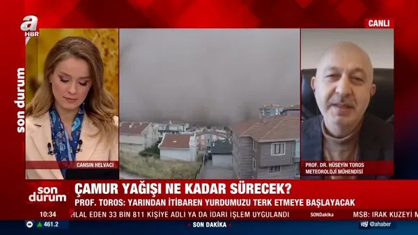 SON DAKİKA: İstanbul'da çamur yağışı ne kadar sürecek? Meteoroloji Mühendisi'nden canlı yayında flaş açıklamalar...