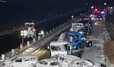 Japonya’da zincirleme kaza: 130 araç birbirine girdi