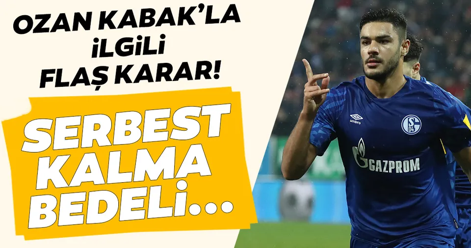 Ozan Kabak In Serbest Kalma Bedeli Aciklandi Iste Dudak Ucuklatan Rakam Spor Haberleri