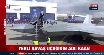 Savunma Sanayiinde tarihi gün! Başkan Erdoğan açıkladı: Milli Muharip Uçağın adı belli oldu | Video