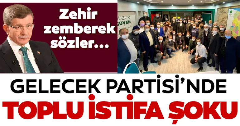 Son dakika: Gelecek Partisi'nde toplu istifa şoku: Sakarya İl Başkanı Ender Serbes ve yönetimi istifa etti