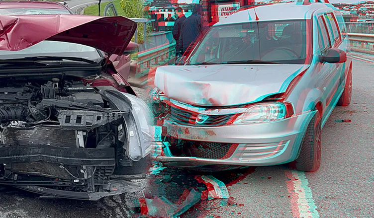 Maltepe’de korkutan kaza… Kafa kafaya çarpıştılar: 5 yaralı!