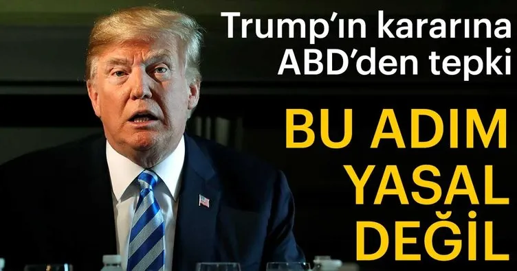 Trump’ın Türkiye hakkındaki kararına tepki