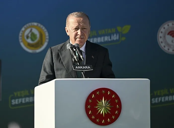 Başkan Erdoğan: Hedefimiz bu yıl 600 milyon fidanı toprakla buluşturmak