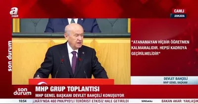 Son Dakika: MHP Genel Başkanı Devlet Bahçeli’den TBMM’de gerçekleştirilen grup toplantısında önemli açıklamalar | Video