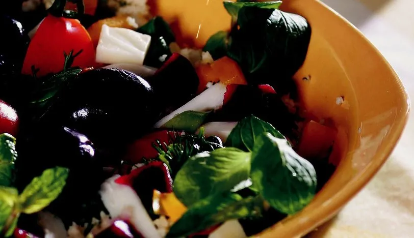 Peynirli Maydanoz Salatası