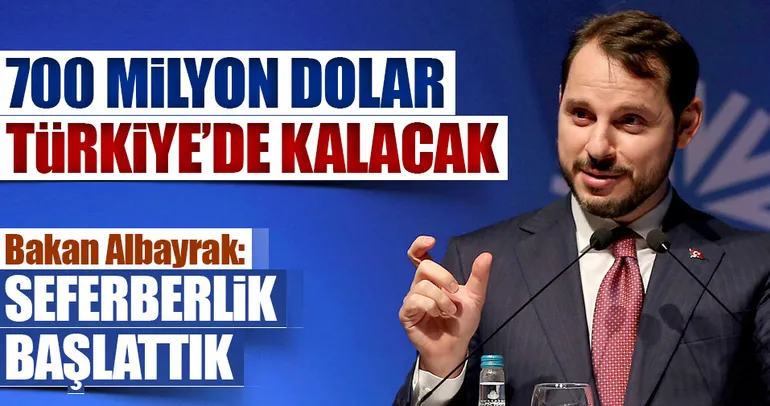 700 milyon $ Türkiye’de kalacak