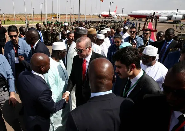 Cumhurbaşkanı Erdoğan Mali'de