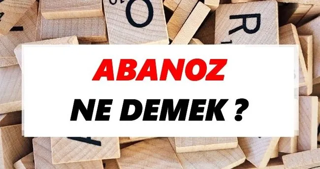 Abanoz Ne Demek? TDK’ya Göre Abanoz Sözlük Anlamı Nedir?