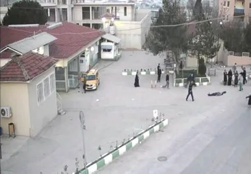 Mahkumun kaçırılış anı saniye saniye kamerada