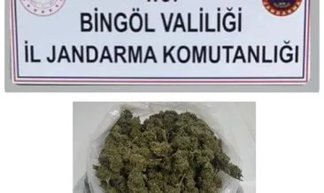 Bingöl'de 1 kilo 18 gram uyuşturucu ele geçirildi #bingol