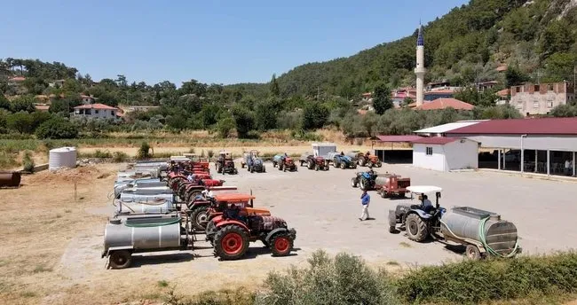 Yangınla mücadelede örnek köy: Kuyucak - Muğla Haberleri