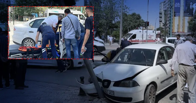 Konya’da feci kaza! Otomobil ile kamyonet çarpıştı: 1’i çocuk 6 yaralı