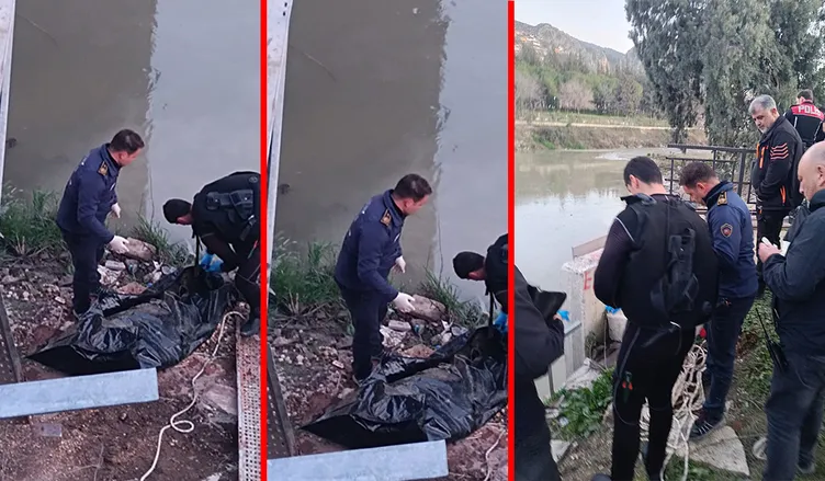 Hatay’da köprünün ayaklarında erkek cesedi bulundu!