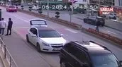 Bolu’da feci kaza! Otomobilin çarptığı yaşlı adam metrelerce böyle savruldu