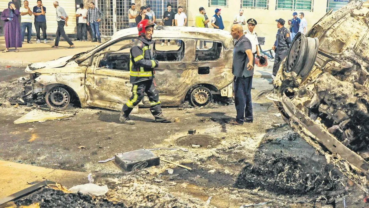 Fas sokakları durulmuyor