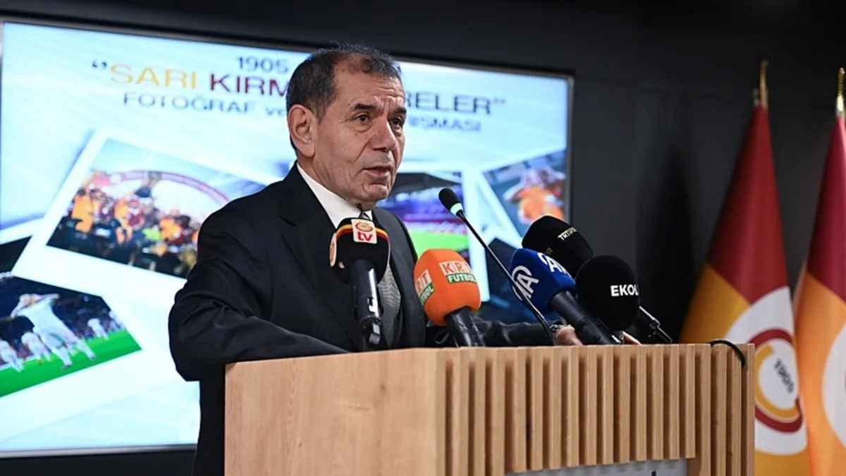 Galatasaray Başkanı Dursun Özbek'ten yeni yıl mesajı