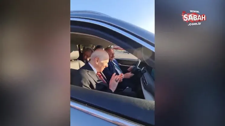 Son dakika: Devlet Bahçeli ve Mustafa Şentop yerli otomobil TOGG'u test etti! | Video