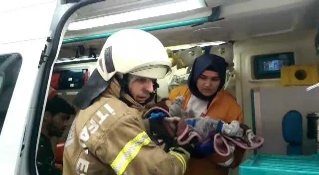 Fatih’te doğalgaz patlaması: 1’i bebek 4 yaralı