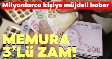 Son dakika haberi: Memura 3’lü zam geliyor! 2019 memur zammı ne kadar olacak?