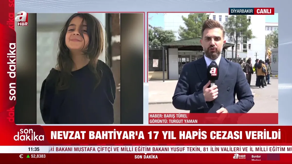 SON DAKİKA: Narin Güran cinayetinde karar çıktı: Nevzat Bahtiyar’a 17 yıl hapis cezası verildi! | Video videosunu izle SON DAKİKA: Narin Güran cinayetinde karar çıktı: Nevzat Bahtiyar’a 17 yıl hapis cezası verildi! | Video videosunu izle