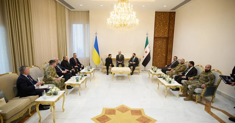 Bakan Fidan’dan Suriye’de Ukrayna görüşmesi: Zelenski ve Şara ile kritik toplantı!