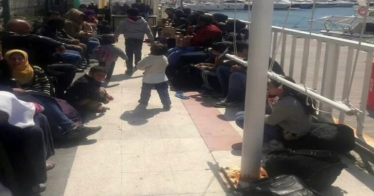 Çeşme’de 29 kaçak göçmen yakalandı